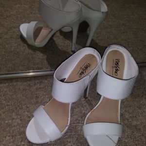 Brand New White Mossimo Stiletto Heels Size 7
